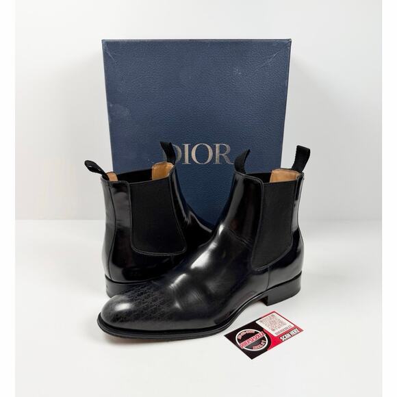 Size 42EU/9US - Dior Oblique Chelsea Boots main image 8